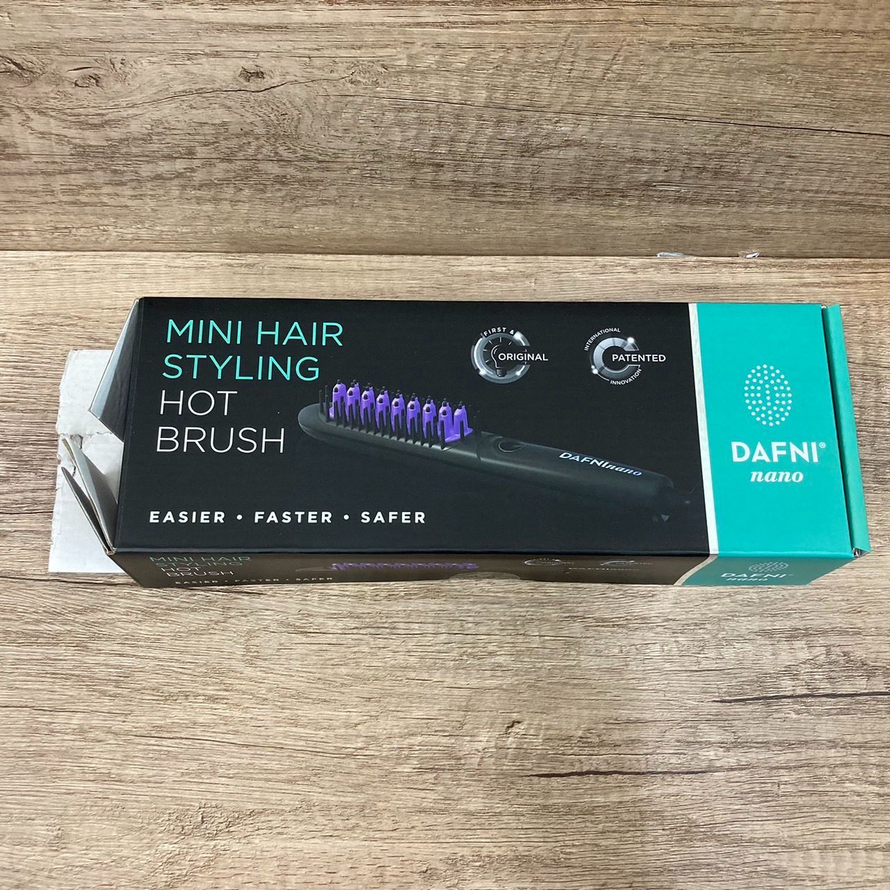 DAFNI nano ダフニナノ ブラシ型ヘアアイロン DH1.6N ヤーマン - メルカリ