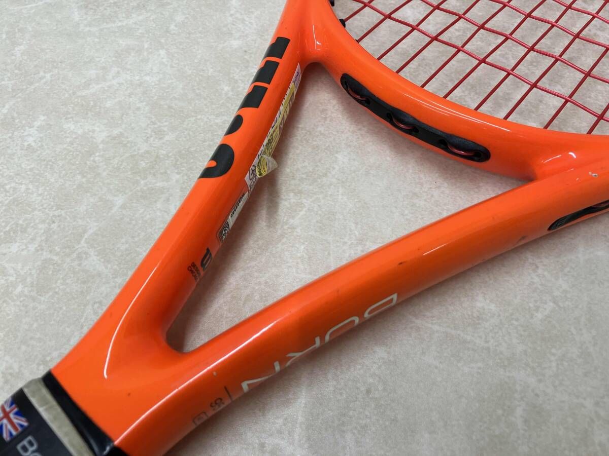 テニスラケット　硬式　ウィルソン　バーン95 wilson burn95 硬式テニスラケット Wilson BURN 95 reverse サイズ3 ウィルソン