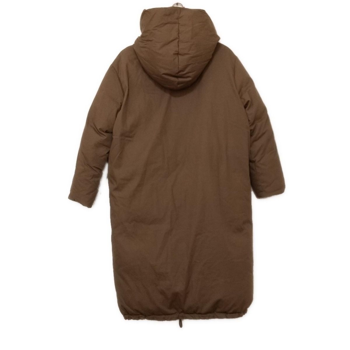 STATE OF MIND ステイトオブマインド ダウンコート サイズM レディース - ブラウン 長袖 フード取り外し可 冬