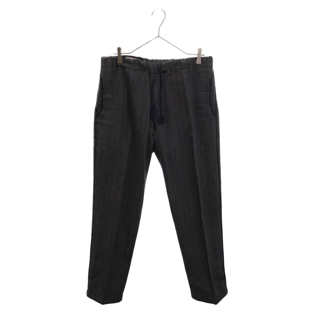 DRIES VAN NOTEN (ドリスヴァンノッテン) ストライプ スラックスパンツ グレー
