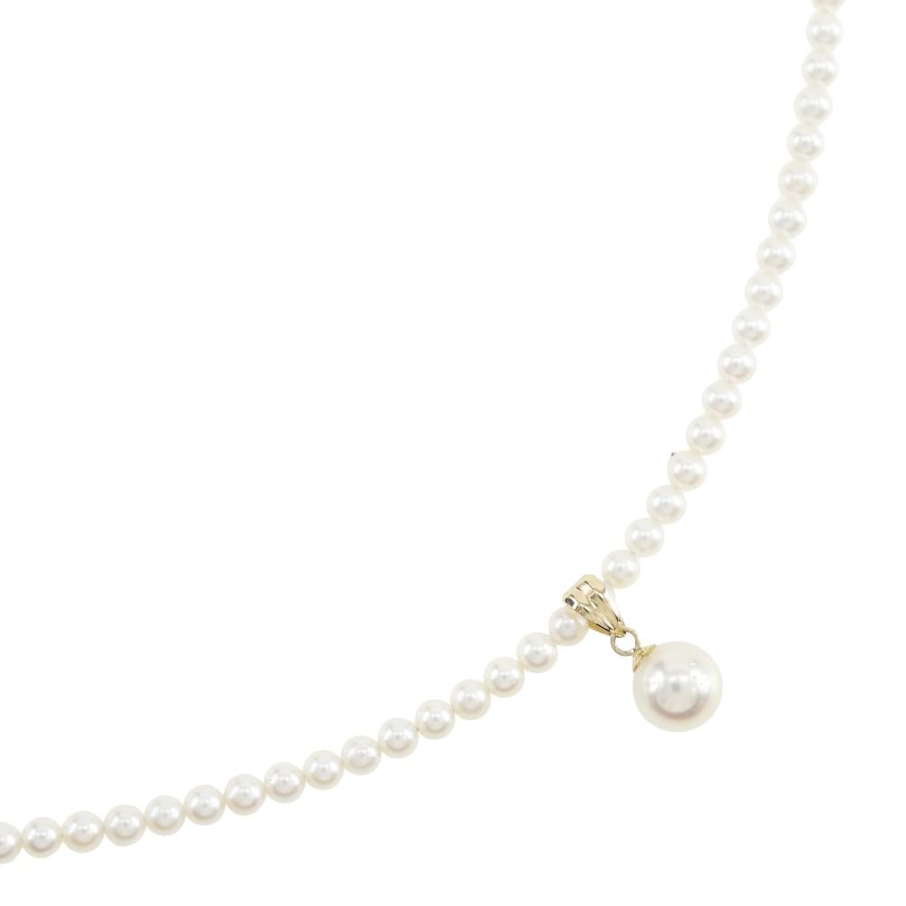 ベビーパール K18イエローゴールド×真珠 レディース 7.0g