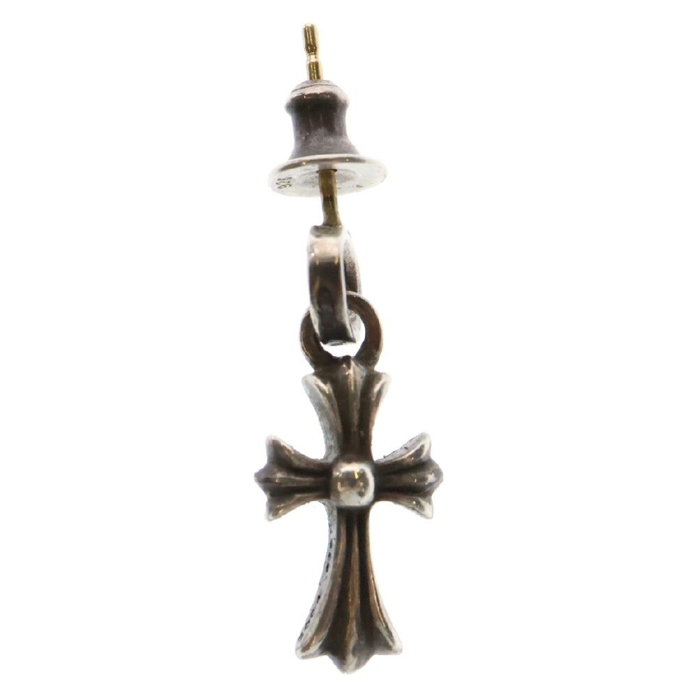 CHROME HEARTS クロムハーツ BBY F PPRCHN ベイビーファットクロス ドロップピアス シルバー BCA090