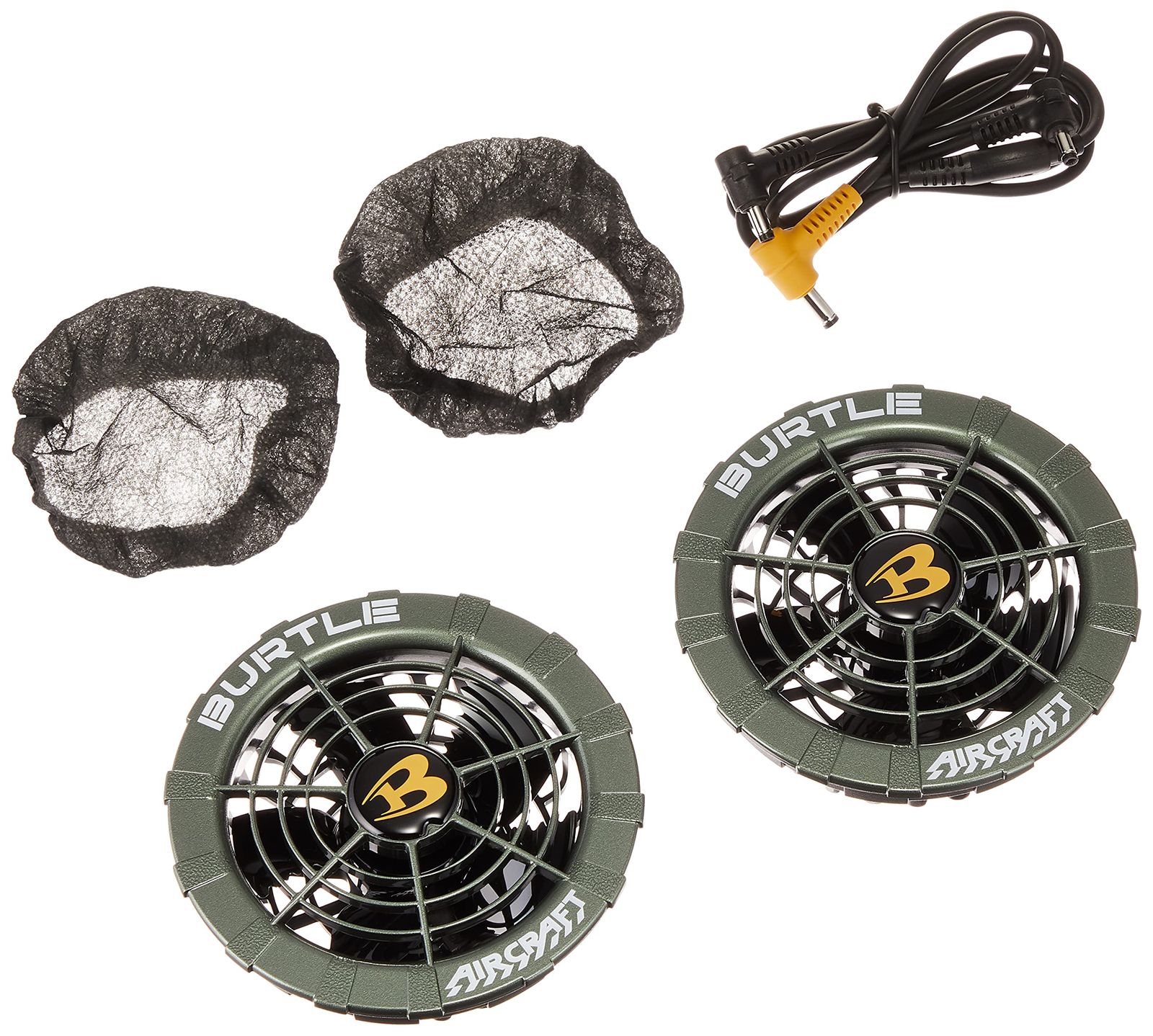 BURTLE 空調服 Mサイズ 17Vセット バートル 17V 空調用セット ファン