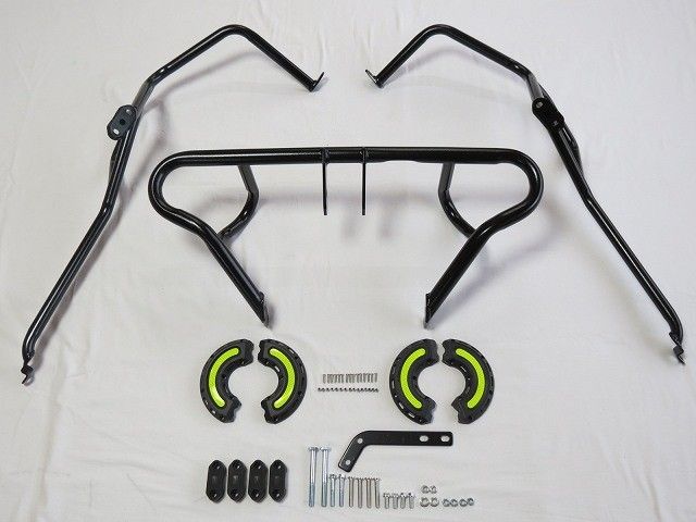 Vストローム250 V-STROM250 エンジンガード アクセサリー サイドパイプ プロテクター B