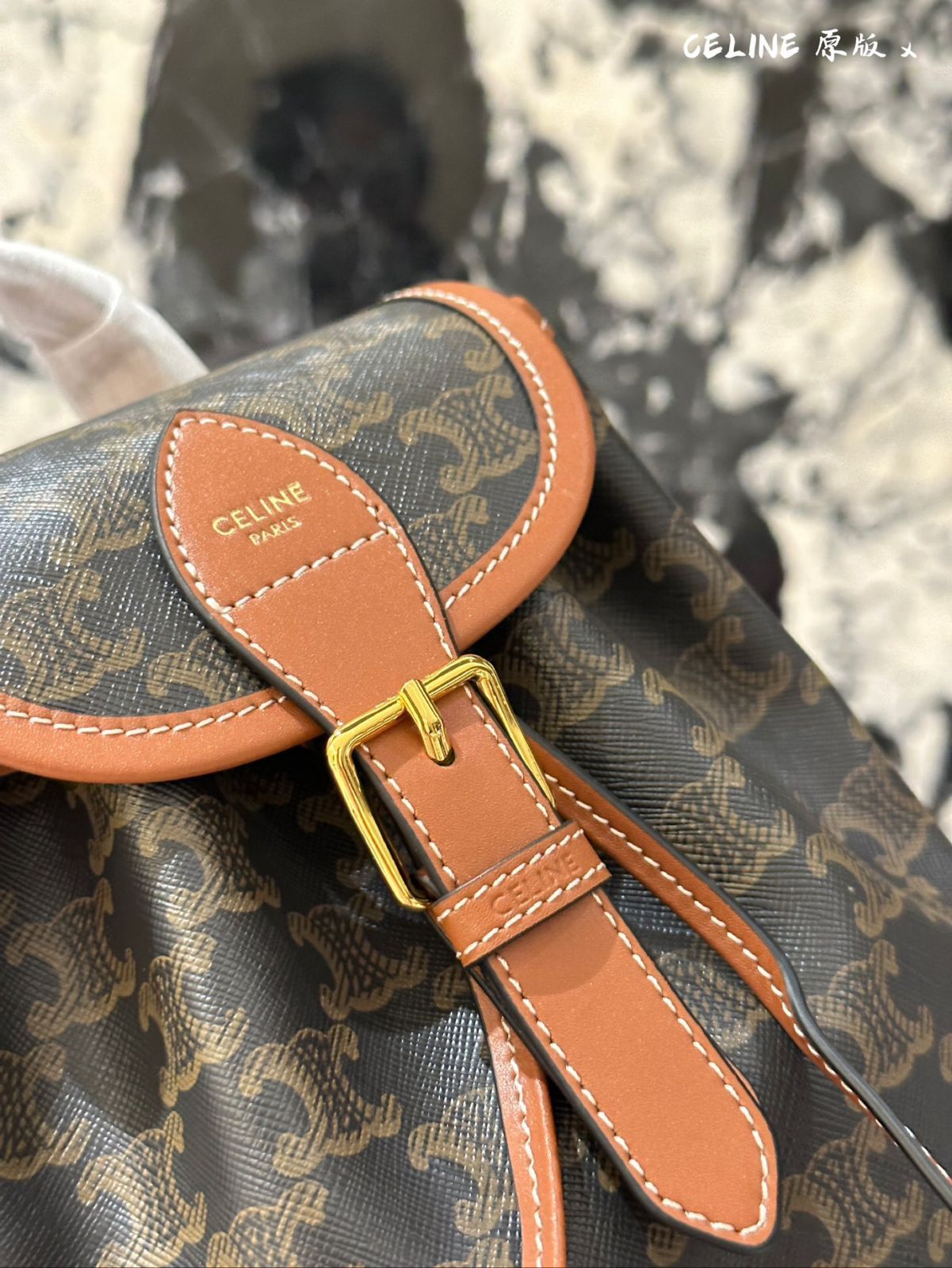 今日特価】Celine ヴィンテージモチーフ mini リュックサック