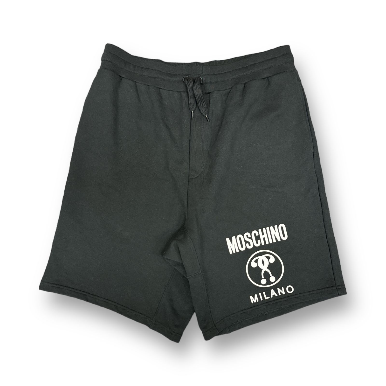 MOSCHINO 211ZPA03472027 プリント スウェット ハーフパンツ ショーツ 
