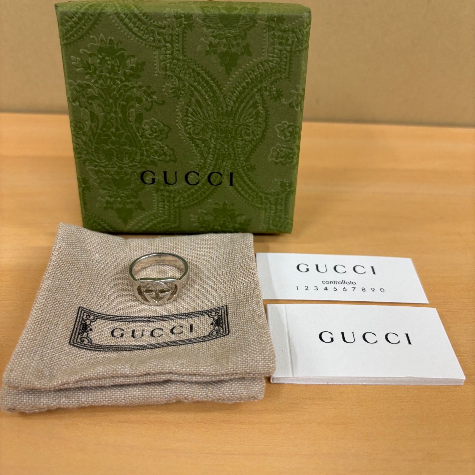 ◎GUCCI グッチ リング アクセサリー インターロッキング リング GG
