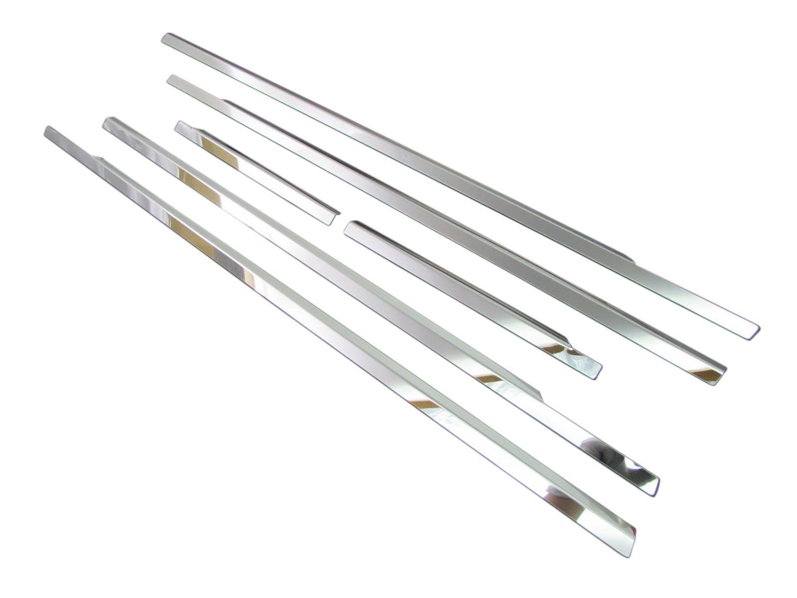 BRIGHTZ アイシス ISIS ANM10G ANM10W ANM15G ANM15W ZGM10G ZGM10W ZGM11G ZGM11W ZGM15G ZGM15W ZNM10G ZNM10W 超鏡面ステンレスメッキウィンドウモール 6PC 【 WI