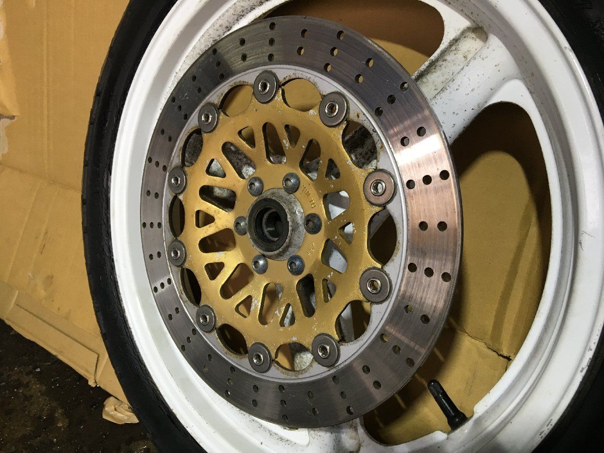 HONDA CBR250R MC19 前後 ホイール セット ディスク付 組み換え