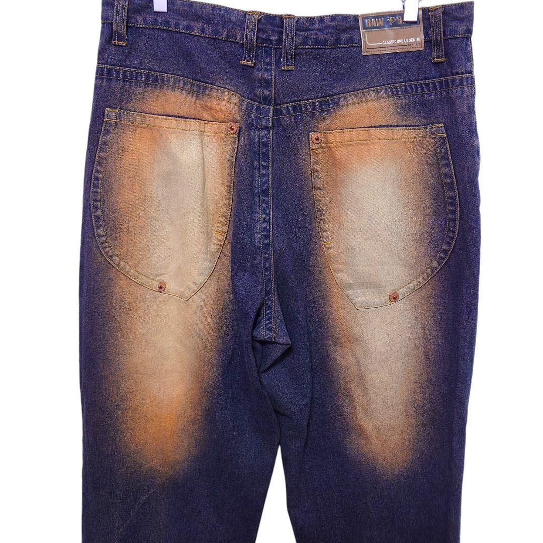 【RAWBLUE】シェービング加工 デニムパンツ A-3456 RAWBLUE】シェービング加工 デニムパンツ A-3456 - メルカリ