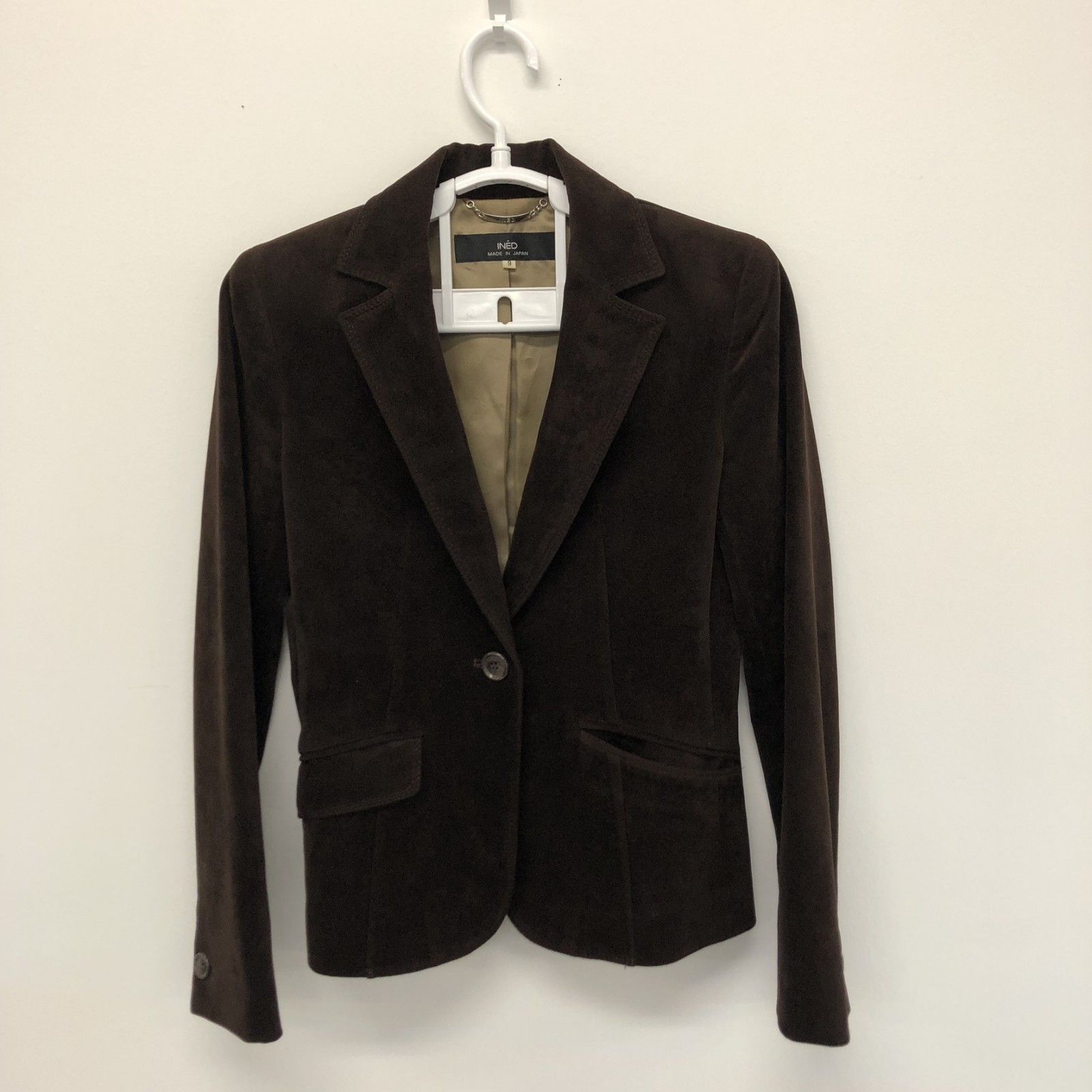INED】イネド テーラードジャケット スエードジャケット ジャケット 9  