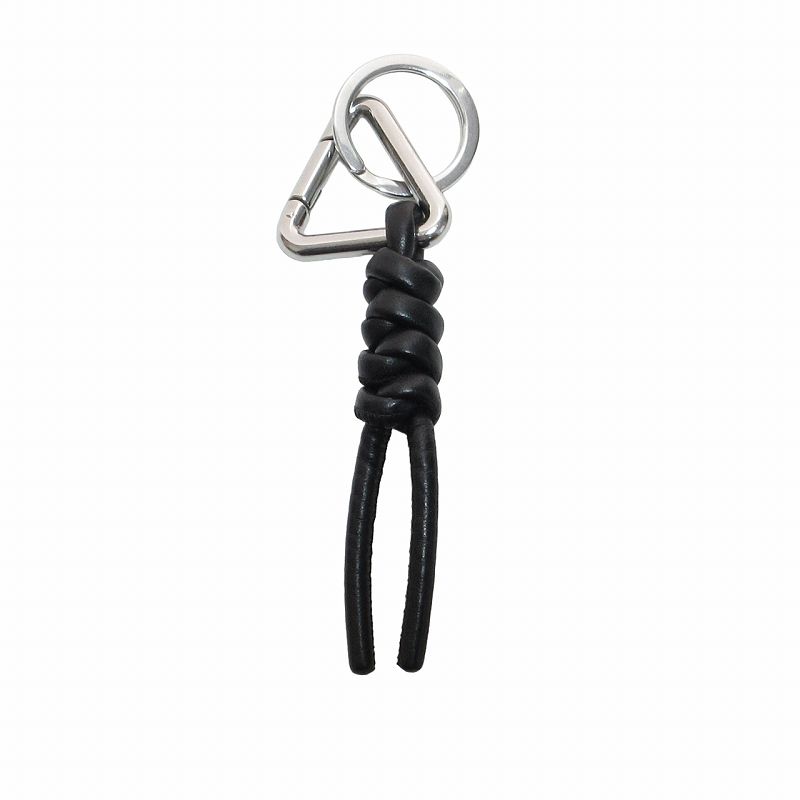 ボッテガヴェネタ BOTTEGA VENETA 美品 トライアングルキーリング キー