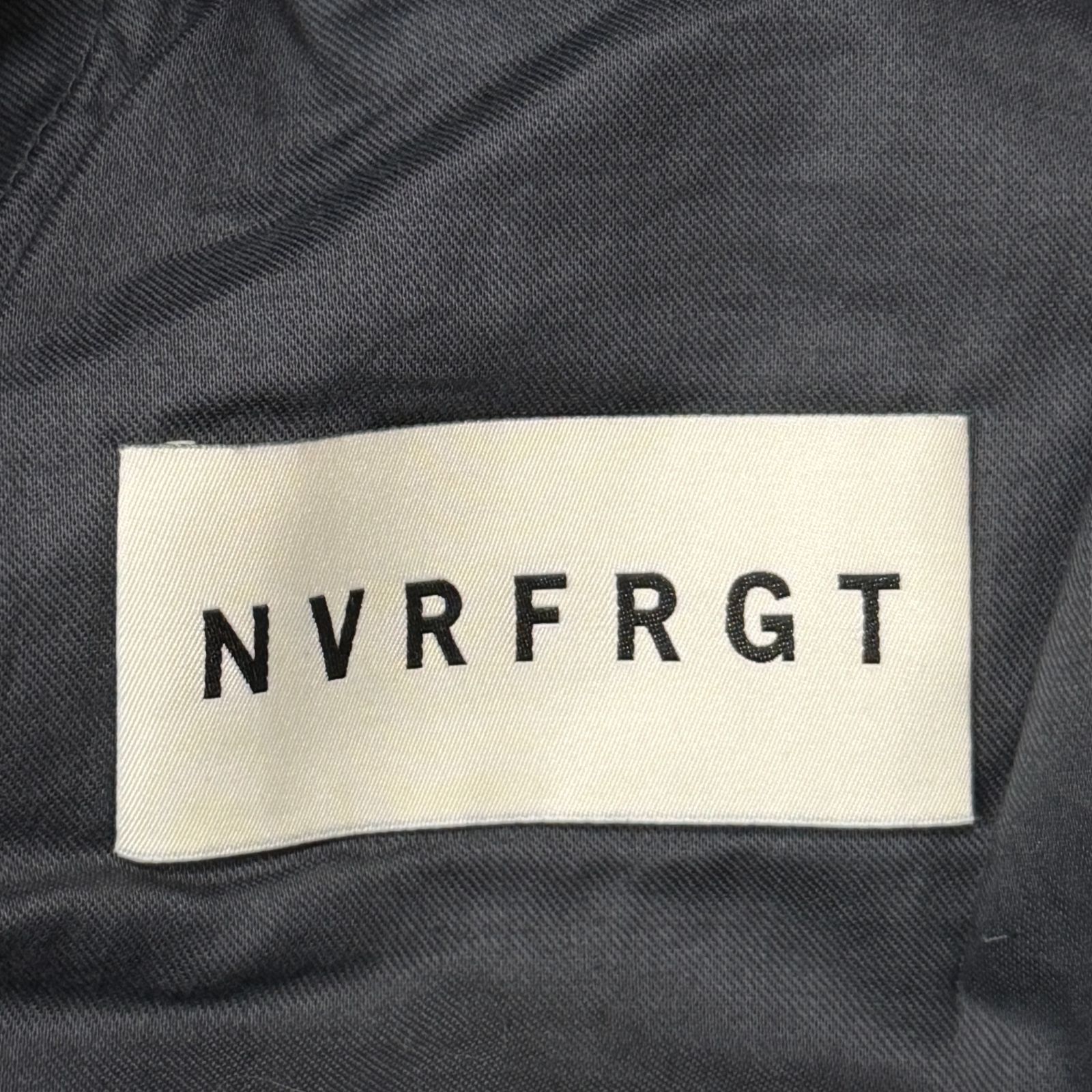  NVRFRGT センタースタッズトラウザー スタッズ コットンリネンパンツ ネバーフォゲット チャコール 3 99615 A その他 パンツ