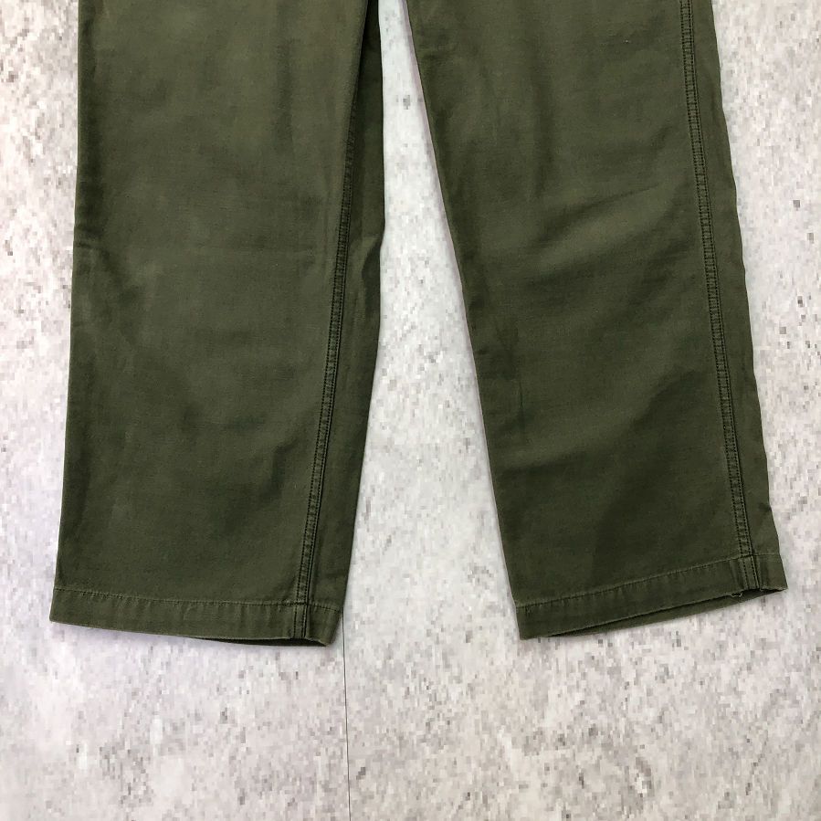 Johnbull ジョンブル コットン ベイカーパンツ ap456 オリーブ L