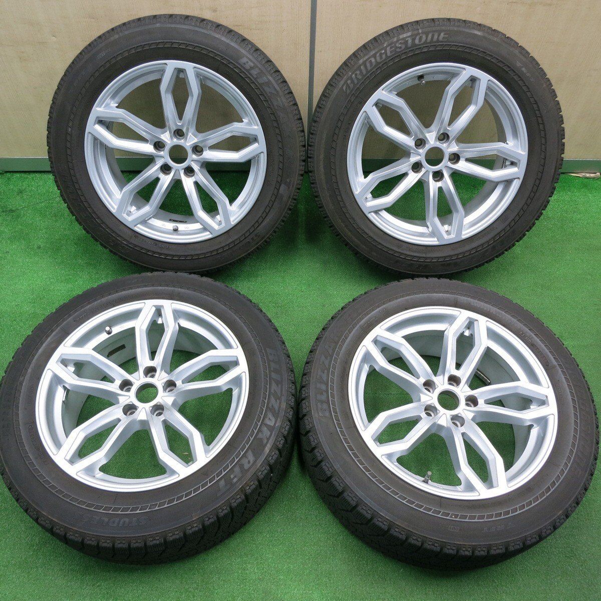 キレイ BMW 等 AGA welt 225|60R18 スタッドレス ブリヂストン ブリザック RFT 18インチ ヴェルト PCD112|5H 4112602TNス