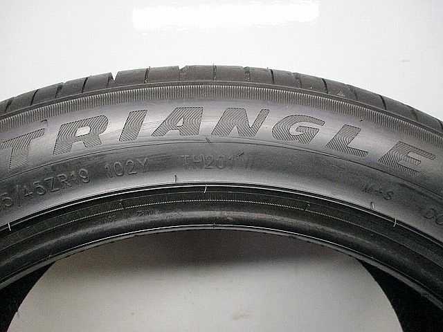 中古夏タイヤ□245/45R19□1本□トライアングル□SPORTEX TSH11