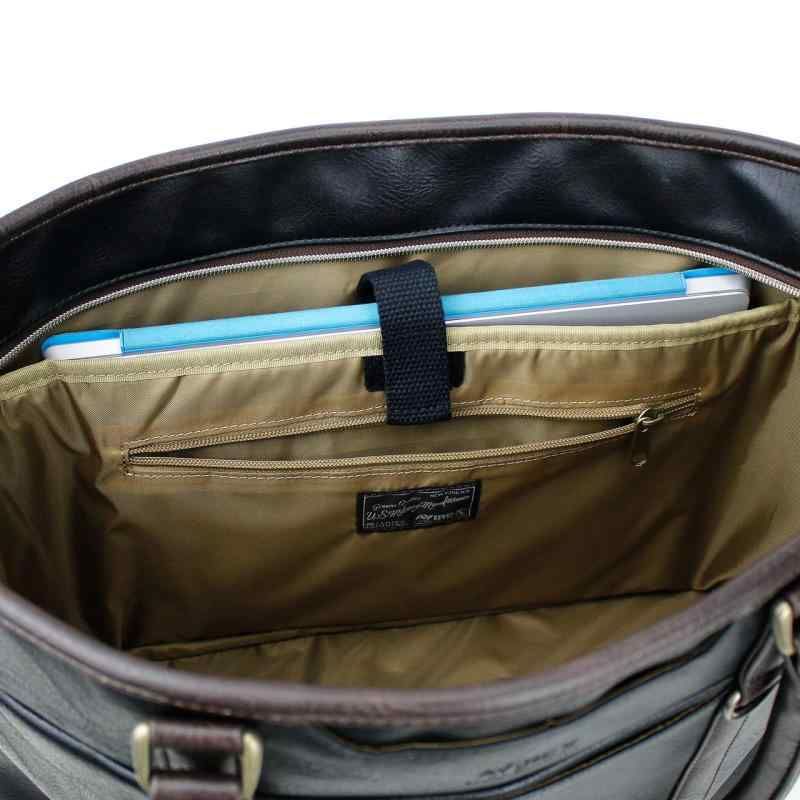 アヴィレックス] トートバッグ ヴィンテージ風2wayトートバッグ AX2032