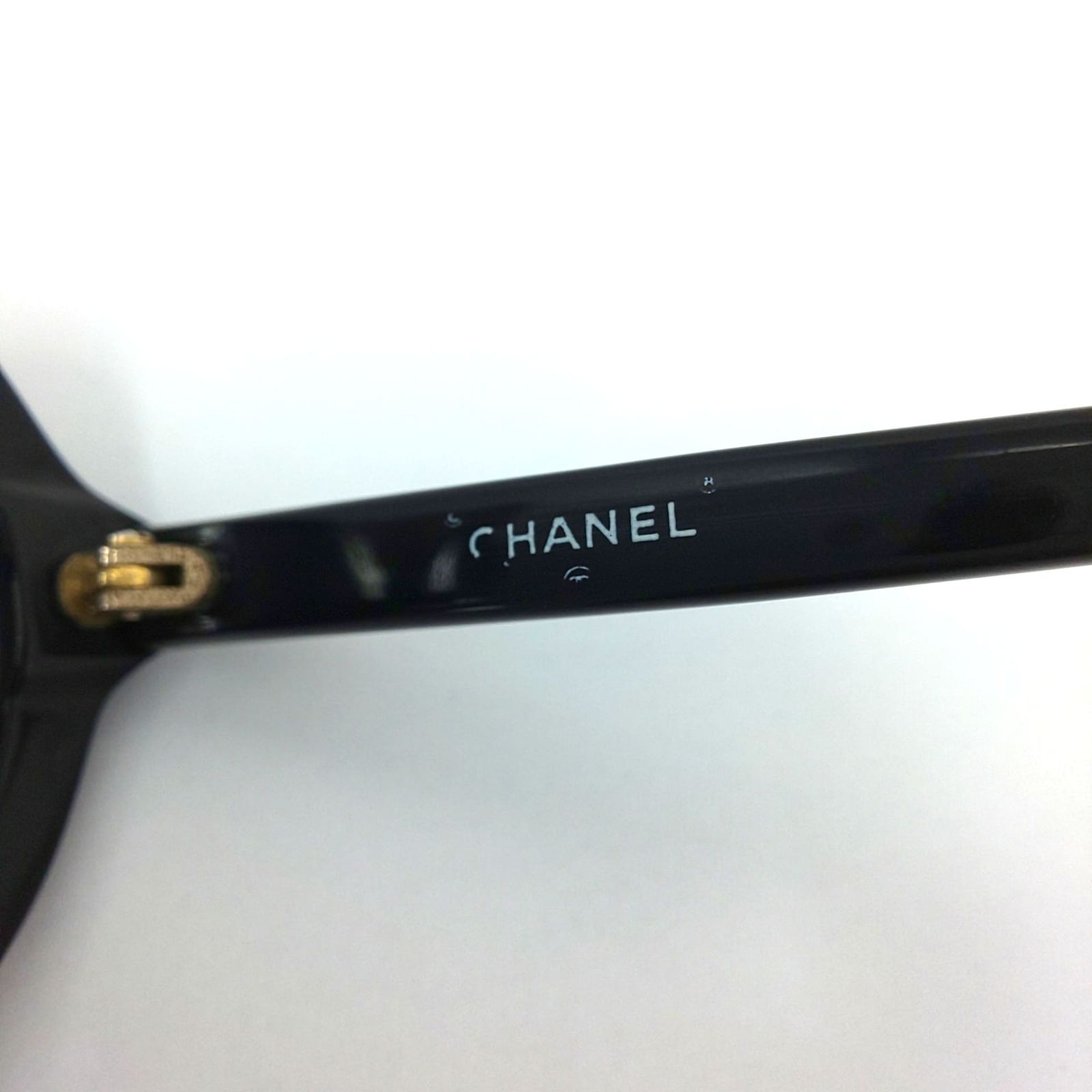 CHANEL ブラック ラウンドサングラス 1046D-06 CHANEL シャネル ラウンド サングラス ブラック 黒