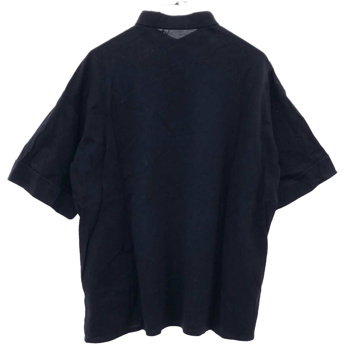 THE RERACS ザ リラクス 23SS BANDCOLLAR POLO SHIRT ショートスリーブ 