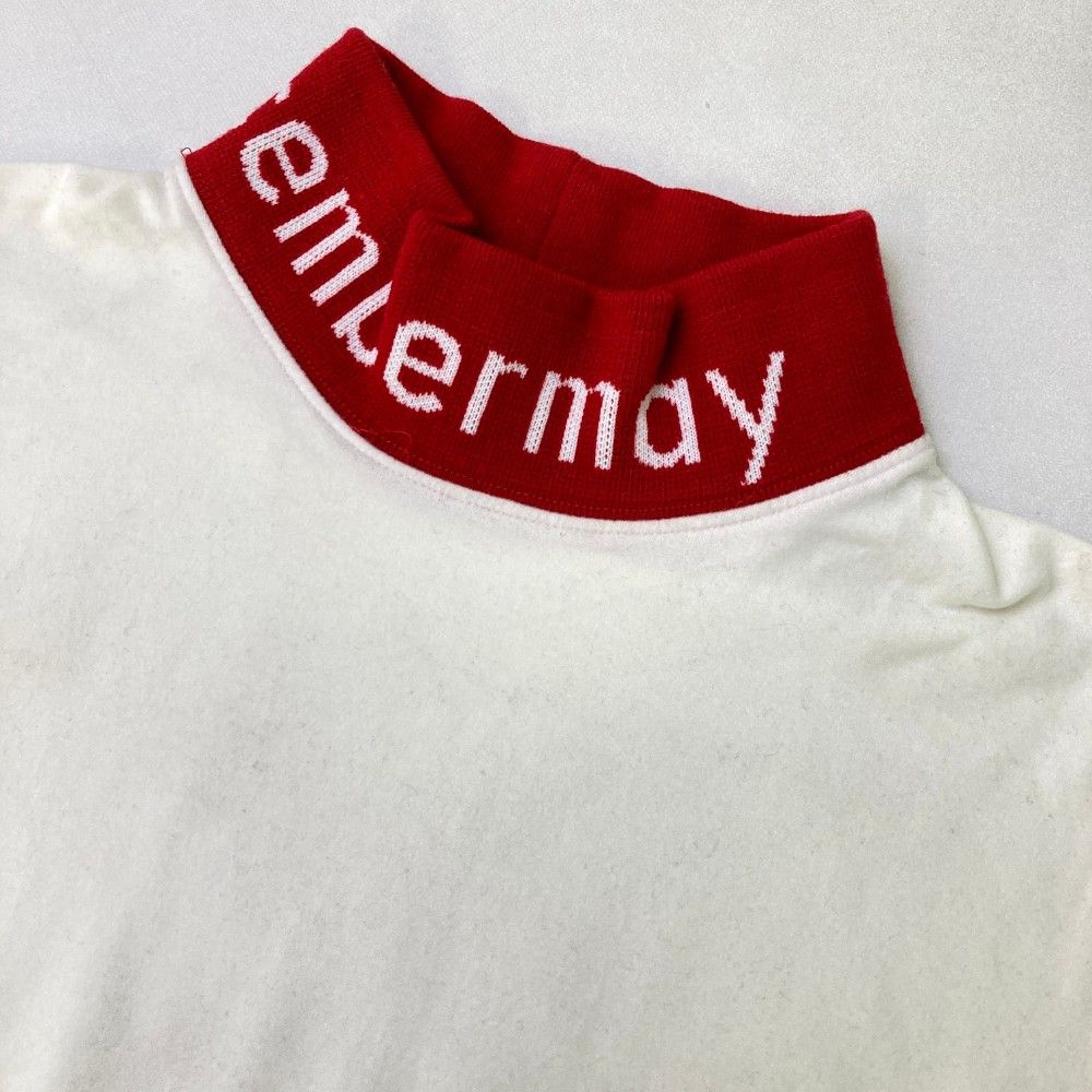 サイズ：M DECEMBERMAY ディセンバーメイ 長袖ハイネックTシャツ
