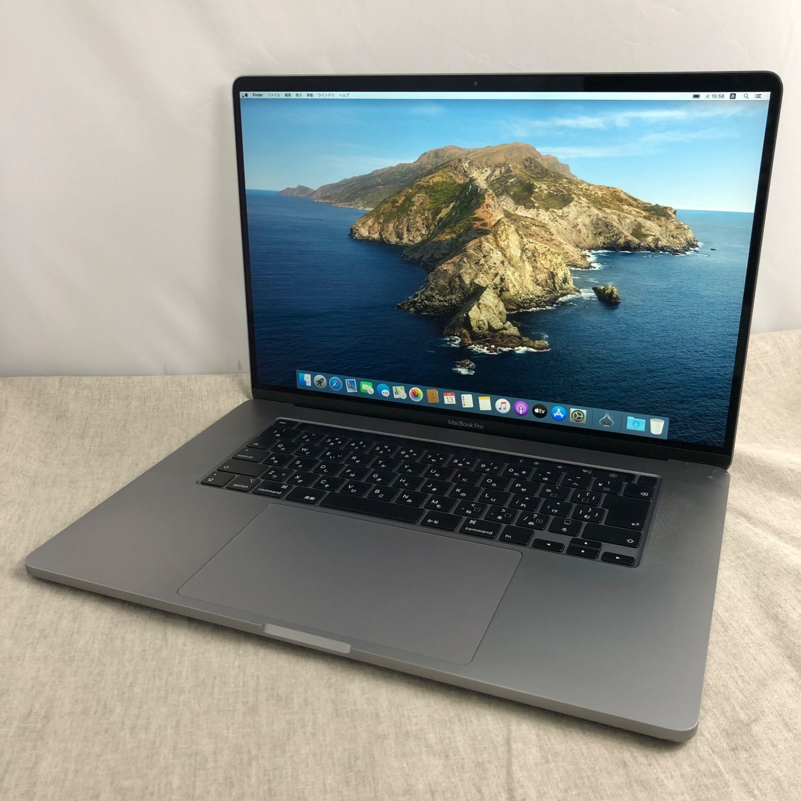 【本体のみ】Apple MacBook Pro (16インチ， 2019)【Touch Bar・i9・Radeon Pro 5500M・16GB・SSD1TB】A2141 EMC3347/LT-240171（196478）