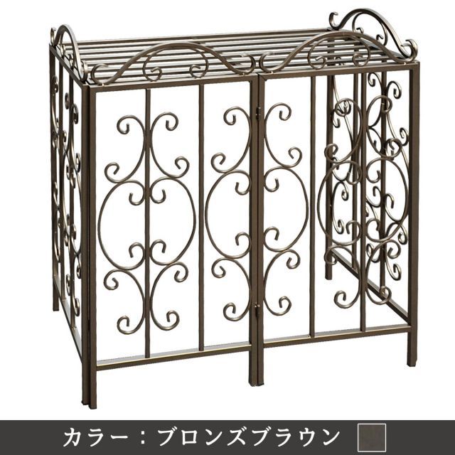 ゴージャスアイアン エアコン室外機カバー