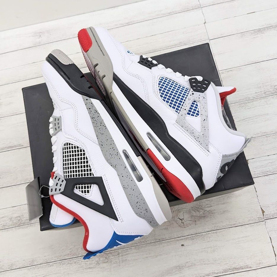 未使用品 NIKE AIR JORDAN 4 RETRO SE CI1184-146 WHAT THE 4