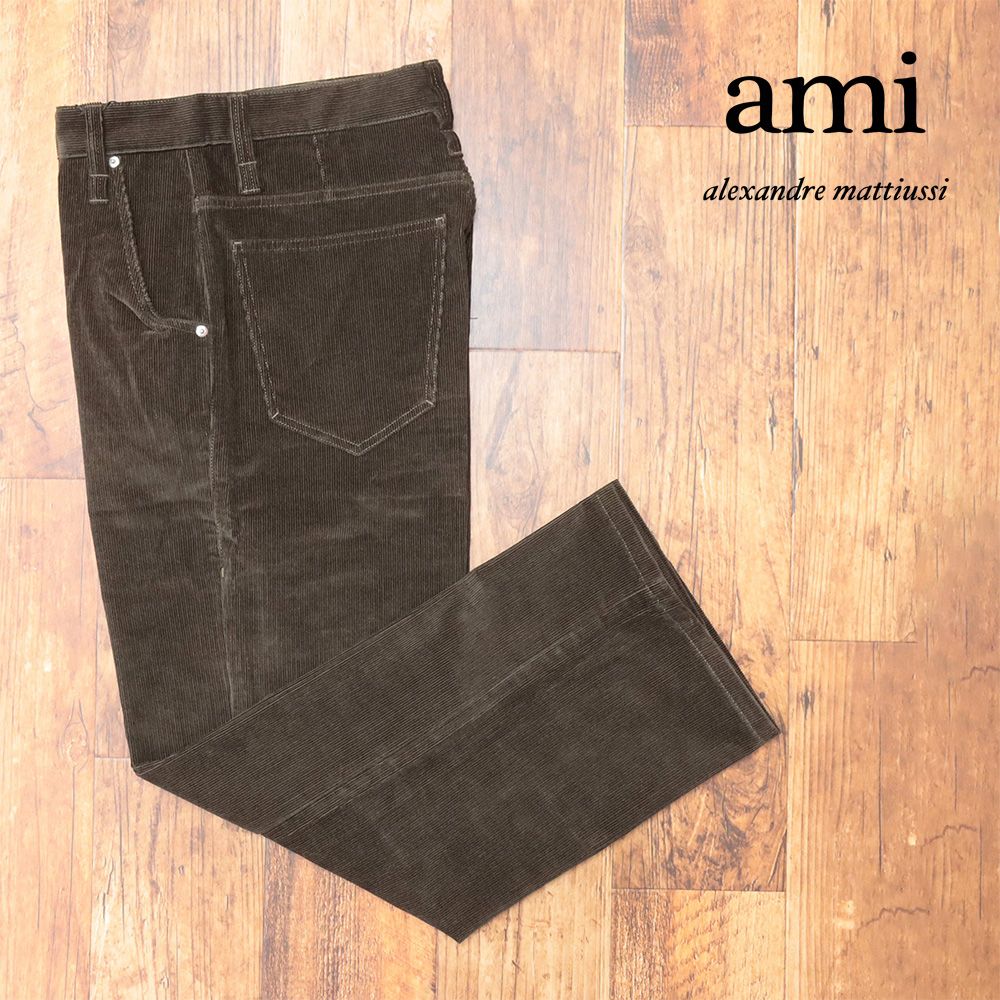 AMI PARIS アミパリス ウールスラックス パンツ ドローストリング 24