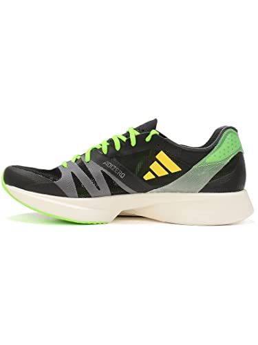 adidas(アディダス) アディゼロ タクミ セン 8 / ADIZERO TAKUMI SEN 8 コアブラック/ビームイエロー/ソーラーグリーン 23.0CM