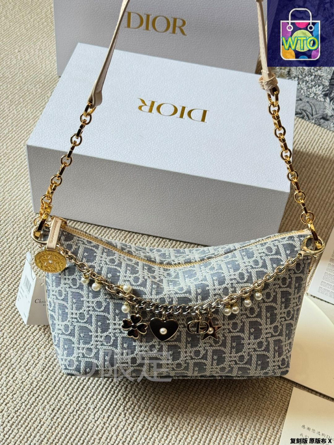 【上品★実用的】Dior スター チェーン ホーボーバッグ 24SS☆ミニマムで実用的♡】DIORstar ホーボーバッグ (Dior