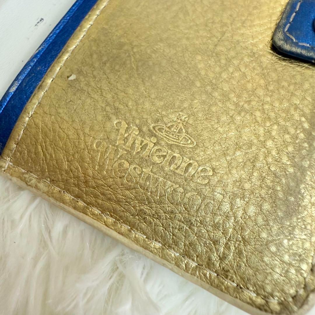 Vivienne Westwood ヴィヴィアンウエストウッドエナメルレザー Vivienne Westwood ヴィヴィアンウエストウッド 金オーブロゴ