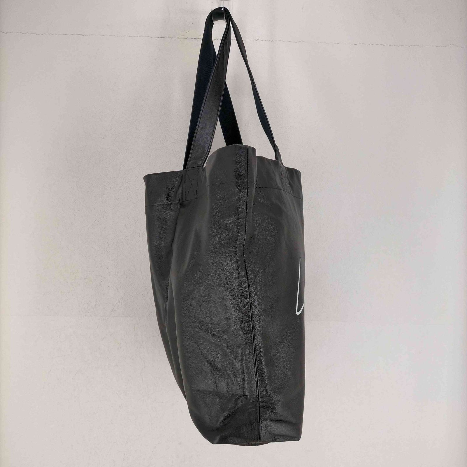 Yohji Yamamoto★90s★オールド ヨウジ★レザートートバッグ YOHJI YAMAMOTO(ヨウジヤマモト) レザートートバッグ ブラック