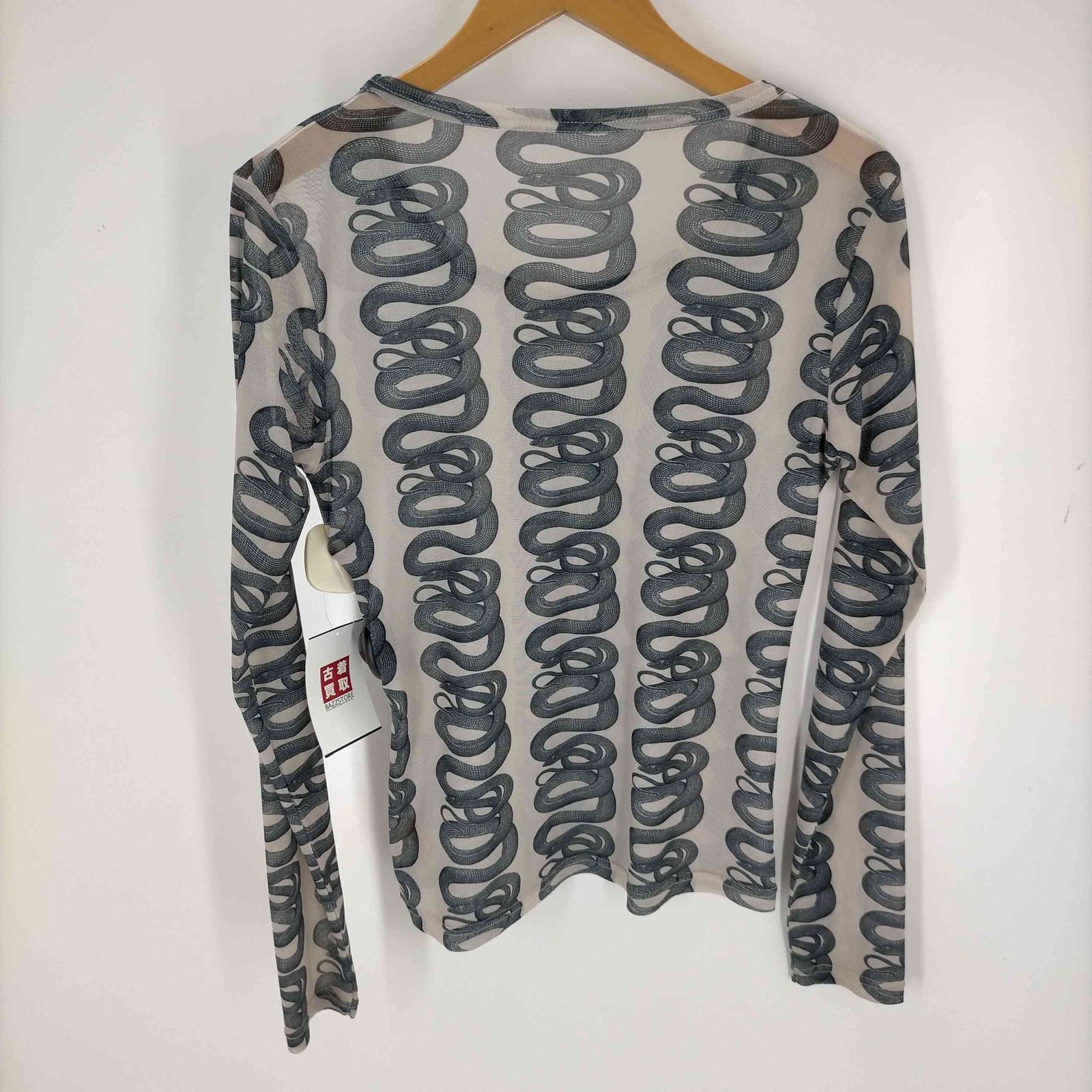 ヒステリックグラマー HYSTERIC GLAMOUR SNAKE LOOP柄 Tシャツ
