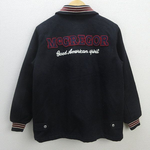 H□80s 90s□マックレガー/McGREGOR ウールスタジャン ブルゾン