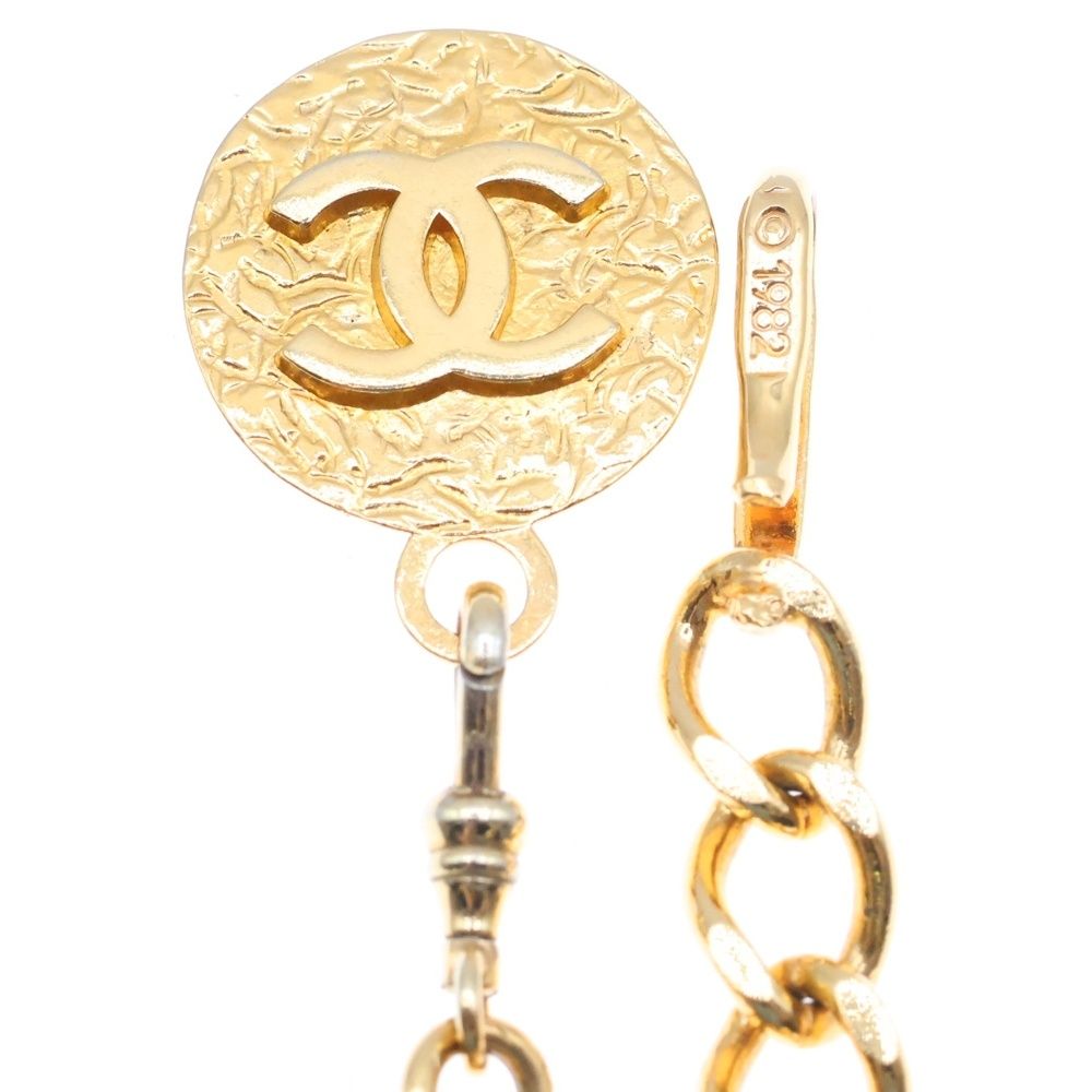 CHANEL (シャネル) ココマーク コインモチーフ チェーンベルト