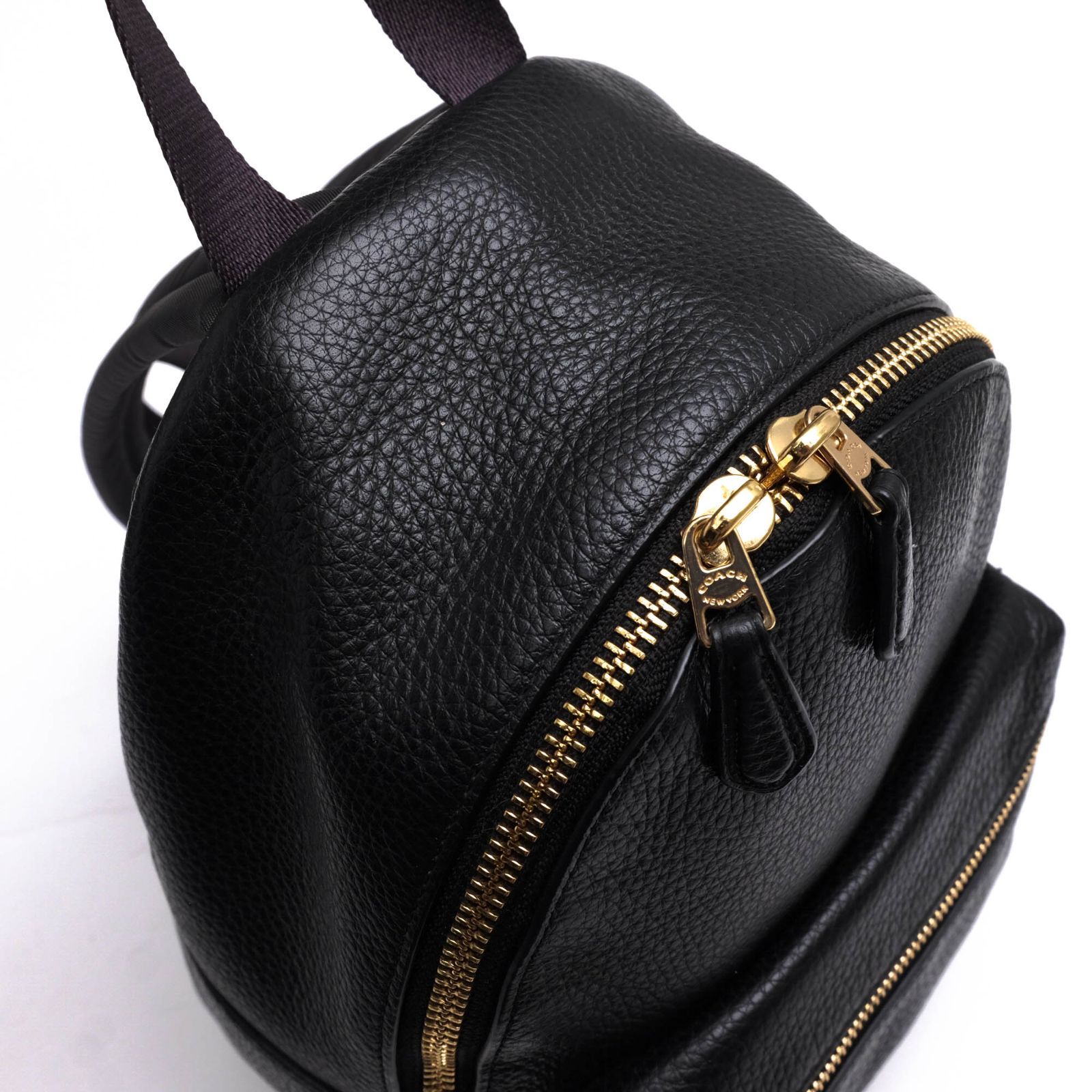 コーチ／COACH リュック バッグ バックパック レディース 女性 女性用レザー 革 本革 F289953 Mini Charlie  Backpack in Pebble Leather ミニ チャーリー シボ革 シュリンクレザー デイパック