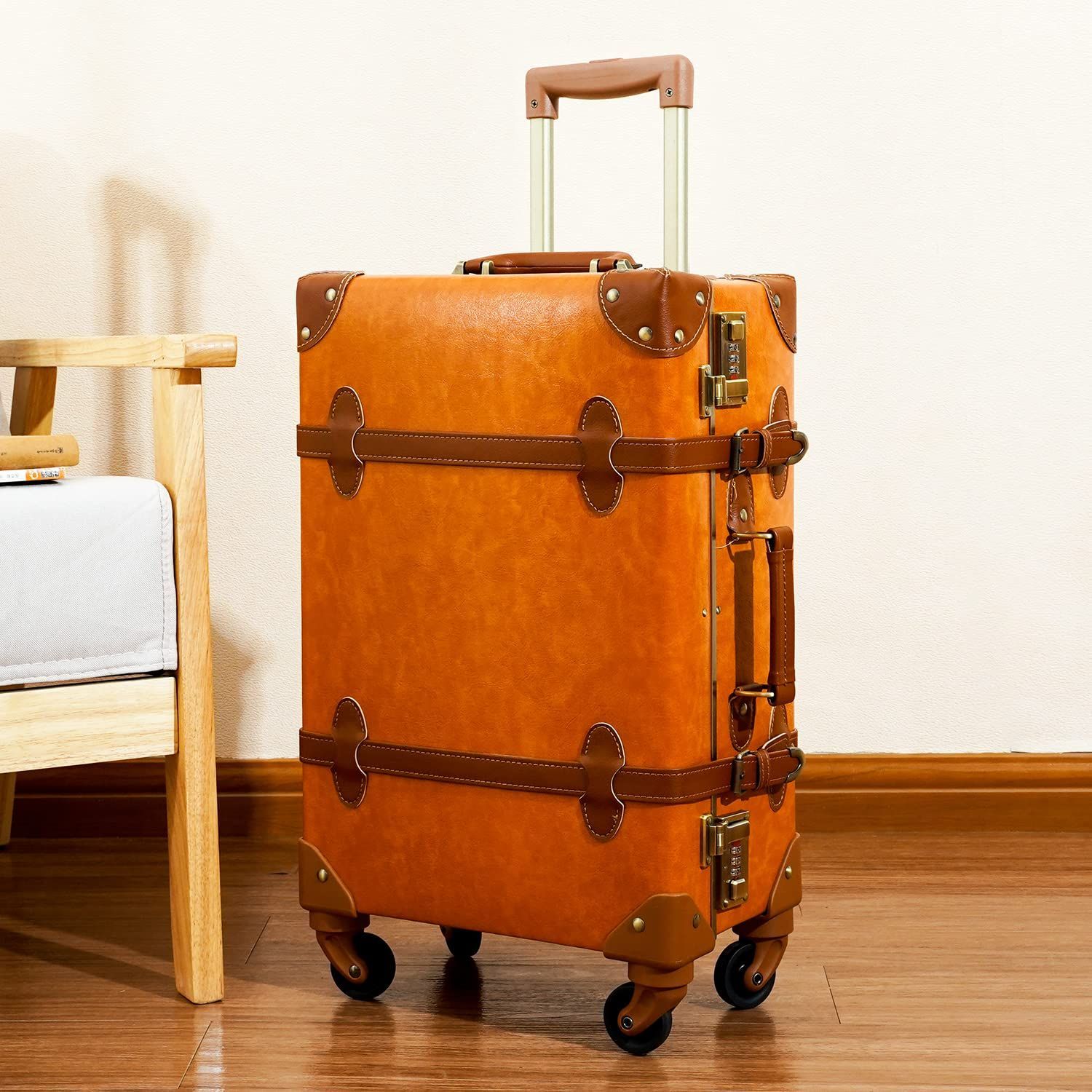 数量限定】[urecity] スーツケースかわいい クラシック キャリーケース