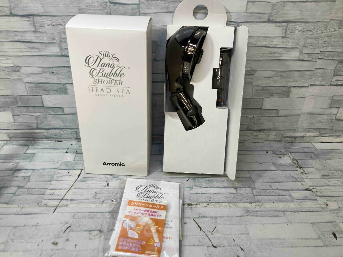 未使用品 Arromic アラミック Silky Nano Bubble Shower Head Spa