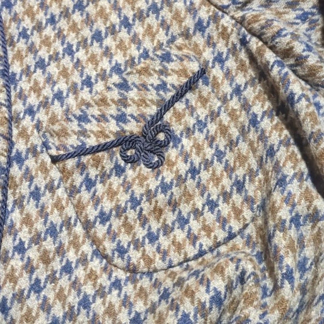 千鳥チェック ウール