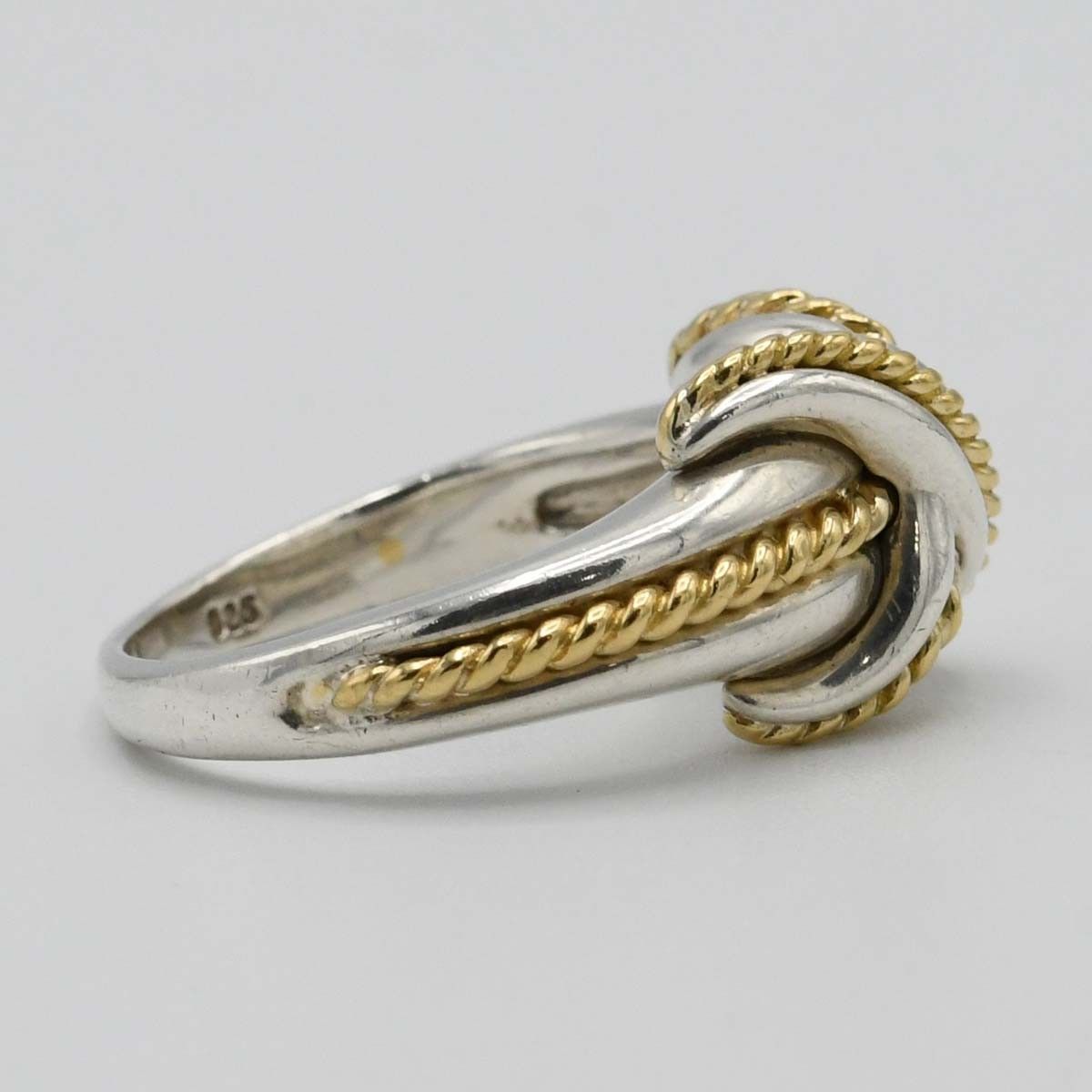 TIFFANY＆Co. ティファニー シグネチャー リング 指輪 コンビ