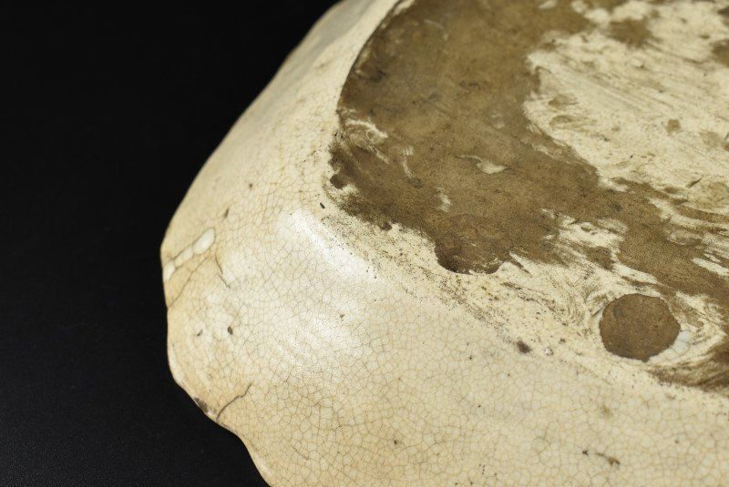 蔵A4689a 古美術 古志野雲龍角皿 江戸時代 WWW_IBETON_RU