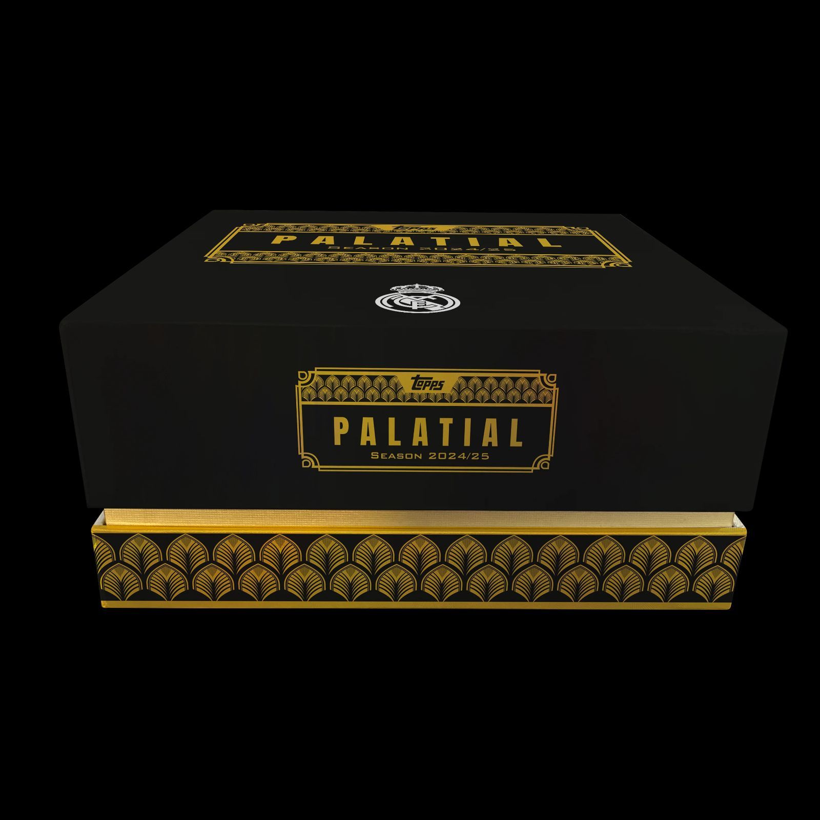 1BOXのみ入荷 全世界で 2025|25 Topps® Palatial Real Madrid 直筆サインカード4枚 シリアル1枚確定BOX ル マドリード BOX トップス