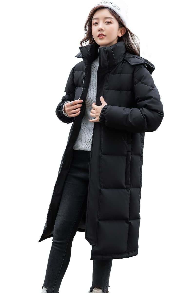 軽量 防寒 撥水 保温 フード付き 着痩せ ロング丈 ジャンパー 長袖 メンズ 冬物 レディース 上着 ブルゾン アウター 大きいサイズ コート ダウン 秋冬 ダウンコート ダウンジャケット 冬用 [Su