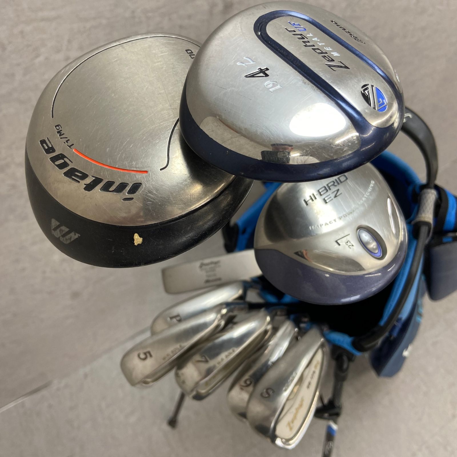 Mizuno ミズノ Titleist タイトリスト レディースゴルフ9本セット 右利き用 カーボン キャディバッグ 初心者おすすめ 入門用 -  メルカリ