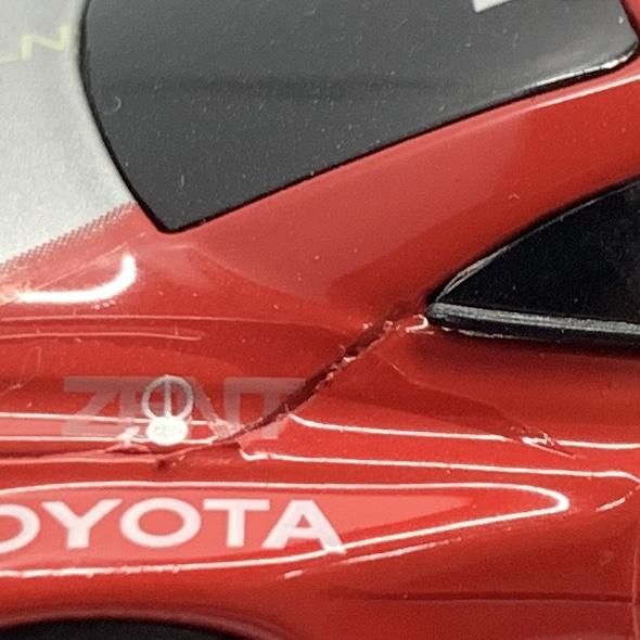 【中古】エブロ 1/43 ZENT CERUMO SC SUPER GT 2006 POTENZA ＃1(レッド×シルバー) ミニカー【ジャンク品】[10][240010458271] 中古】エブロ 1/43 ZENT CERUMO SC SUPER GT 2006 POTENZA ＃1