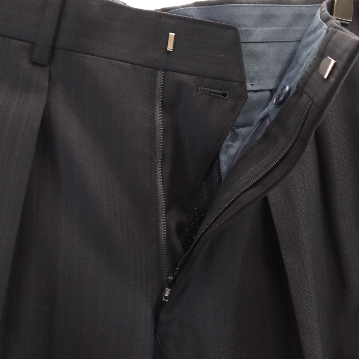 BURBERRY LONDON バーバリーロンドン 日本製 ヘリンボーン スーツ 上下