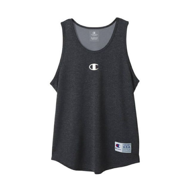 HANES ヘインズ TANK TOP ヘザーブラック XLサイズ C3-XB353 99 | スポーツ 運動 スポーツ用品 グッズ 衣類 服 トップス インナー タンクトップ 袖なし ノースリーブ ブランド ウエア 黒 ブラック 万能