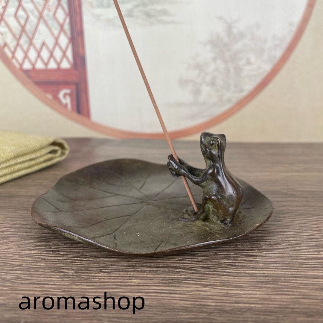 銅製 香挿 茶道具 香道具 工芸品 置物 - メルカリ