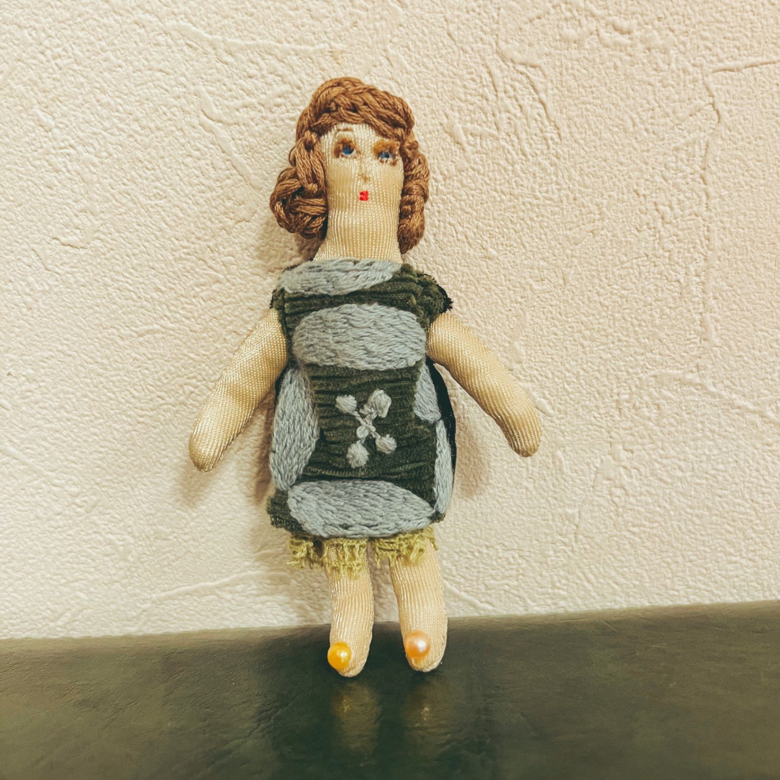 ミナペルホネン ドールチャーム す*ん様 ハンドメイド 人形 ミナ