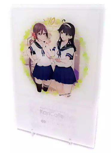 中古】アクリルスタンド・アクリルパネル 曙改二＆潮改二 10周年記念